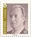 Stamps Spain -  Juan Carlos I (28 pta)