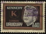 Stamps Uruguay -  Homenaje a J. F. Kennedy. 