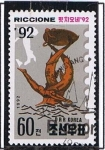 Stamps North Korea -  Riccione