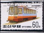 Sellos del Mundo : Asia : North_Korea : transportes clectivos