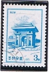 Stamps North Korea -  Monumento