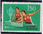 Sellos del Mundo : Asia : Corea_del_norte : Tenis de mesa