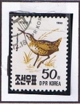 Stamps North Korea -  Pajaro