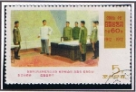 Stamps North Korea -  Personaje