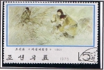 Stamps North Korea -  Cosecha