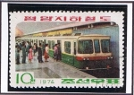 Stamps North Korea -  Metro