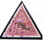 Stamps Costa Rica -  Oso hormiguero