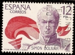 Sellos del Mundo : Europa : Espa�a : América-España. Simón Bolivar