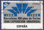 Stamps Spain -  Edifil 2951 Exposición universal de Barcelona 50