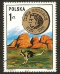 Stamps Poland -  pavet strzelecki, explorador