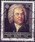 Stamps Germany -  Bach