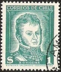 Sellos de America - Chile -  BERNARDO OHIGGINS