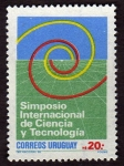 Stamps Uruguay -  Simposio intern de ciencia y tecnologia