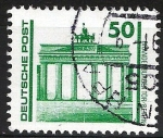 Sellos de Europa - Alemania -  Puerta de Bradenburg, Berlín