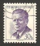 Stamps Czechoslovakia -  antonin novotny, político