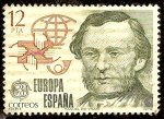 Stamps Spain -  Europa-CEPT. Manuel de Ysasi