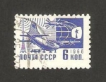 Stamps Russia -  3373 - Avión