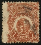 Sellos de America - Uruguay -  Escudo Nacional.