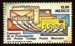 Sellos de America - Mxico -  Centenario de la Promulgación del Primer Código Postal Mexicano 