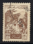 Stamps : Asia : Lebanon :  FAMILIA ENTRE RUINAS.