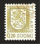 Sellos de Europa - Finlandia -  771 - Escudo nacional