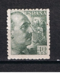 Stamps Spain -  Edifil  870  General Franco.  