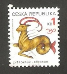 Sellos del Mundo : Europe : Czech_Republic : capricornio signo del zodiaco