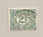 Stamps Netherlands -  Cifras