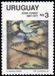 Sellos de America - Uruguay -  Jose Cuneo