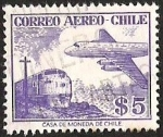 Stamps Chile -  CORREO AEREO DE CHILE