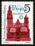 Sellos del Mundo : Europa : Polonia : POLONIA - Centro histórico de Cracovia