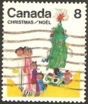 Sellos de America - Canad� -  Navidad, la familia