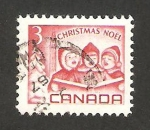 Stamps Canada -  navidad, niños cantando villancicos