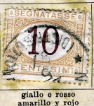 Stamps Europe - Italy -  Segnatasses Edicion 1870