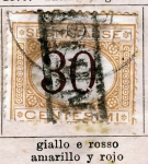 Stamps Europe - Italy -  Segnatasses Edicion 1870