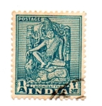 Stamps India -  INDIA.POSTAGE.TIPO: S (de1949)