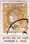 Stamps Europe - Spain -  Isabell II Edicion 1860