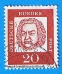 Sellos de Europa - Alemania -  Bach