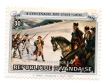 Stamps Rwanda -  BICENTENARIO-DE-ETATS-UNIS