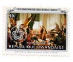 Stamps : Africa : Rwanda :  BICENTENARIO-DE-ETATS-UNIS