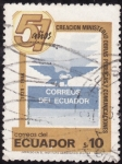 Stamps Ecuador -  51 AÑOS DE LA CREACION DEL MINISTERIO OBRAS PUBLICAS YCOMUNICACIONES