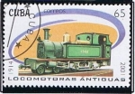 Sellos de America - Cuba -  Locomotoras Antiguas 1914