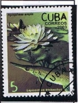 Stamps Cuba -  Nymphea ampla