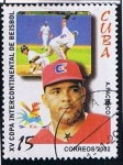 Stamps Cuba -  XV Copa Internacional de Beisbol (A Pacheco)