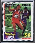 Stamps Cuba -  Santo Domingo 2003 (Atletismo )