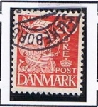 Stamps Denmark -  Barco