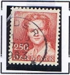 Stamps Denmark -  Reina Margarita