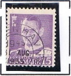 Stamps Denmark -  Frederick X