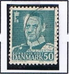 Stamps Denmark -  Frederick X