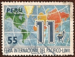 Stamps Peru -  11 Feria Internacional del Pacífico - Lima